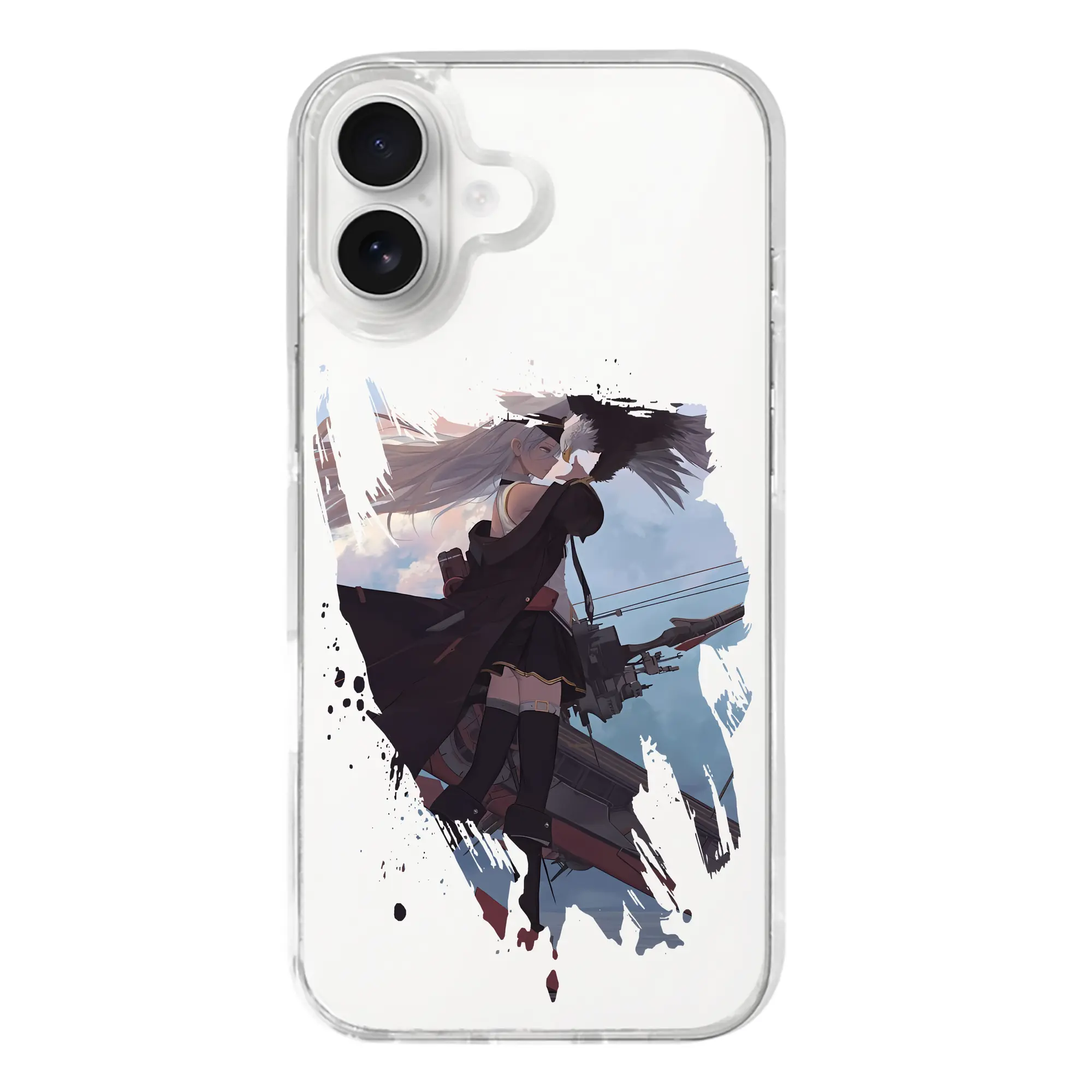 アズールレーン グッズ,エンタープライズ - iPhone 17シリーズ 透明スマホケース – 薄型・耐衝撃・精密フィット保護カバー